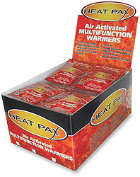 Techniche heat pax adhesive toe warmers