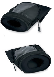 Kimpex snowmobile muffs with window