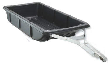 Moose utility division tub sled and tow bar