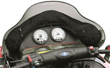 Parts unlimited snowmobile windshield bags