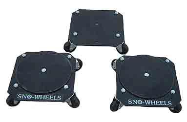 Sno-wheels sno-slide dolly set