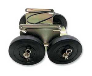 Super caddy steerable sled dolly