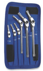 Motion pro hex-pro and star-pro pivot head wrenches