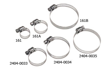 Wsm performance parts stainless steel mini clamps