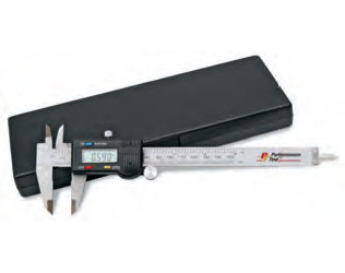 Performance tool digital caliper with case
