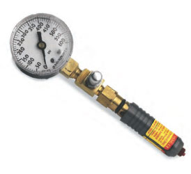 Fox shock gauge and replacement needle assembly