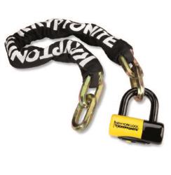 Kryptonite new york fahgettaboudit chain and new york disc lock