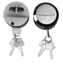 Trimax stainless steel high-security shielded padlocks