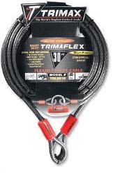 Trimax trimaflex max security braided cables