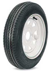 Kenda trailer tire / wheel assemblies and tires