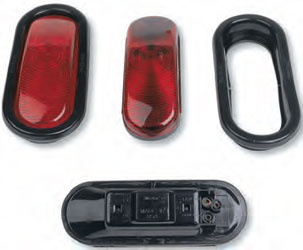 Wesbar oval taillight kit
