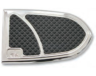 Carl brouhard designs brake pedal covers