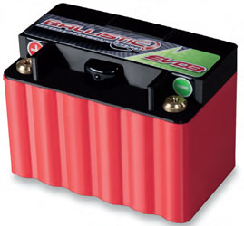 Ballistic evo3 lightweight lithium-ion batteries