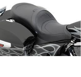 Drag specialties low-profile touring seats  with built-in backrests