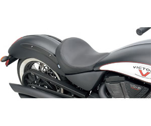 Drag specialties solo seats with backrest option