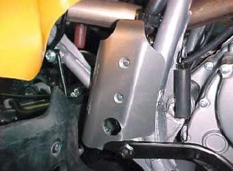 Works connection frame guards