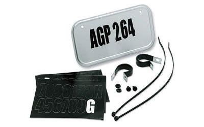 Hardline products aluminum atv license kits