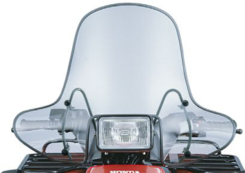 Slip streamer atv windshields