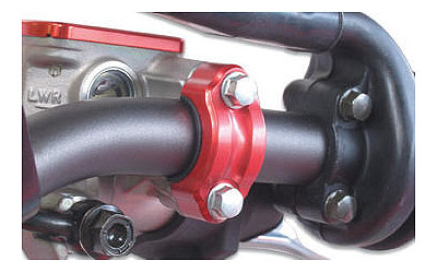 Works connection rotating master cylinder clamps