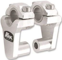 Rox speed fx elite pivoting risers for 7/8 or 1 1/8 handlebars