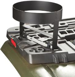 Moose utility division bucket bracket