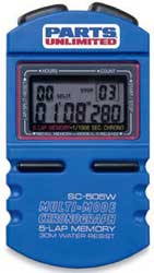 Parts unlimited multi-mode stopwatch