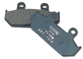 Braking brake pads