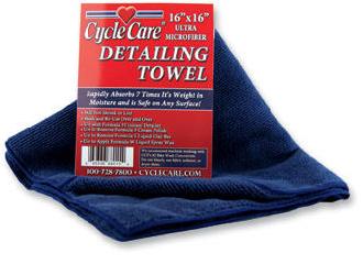 Cycle care microfiber towels