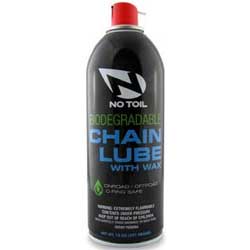 No toil biodegradable chain lube with wax