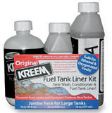 Kreem fuel tank liner and tank prep combo paks