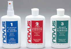 Novus plastic polish