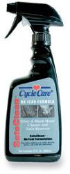 Cycle care safe clean silver and black engine cleaner