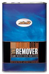 Twin air liquid dirt remover and cleaning tub