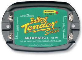 Deltran battery tender solar controller