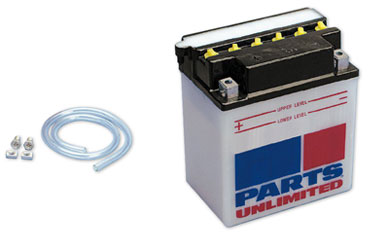 Parts unlimited conventional batteries