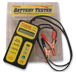 Yuasa digital battery tester