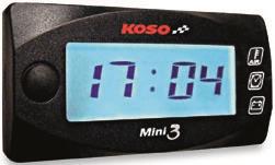 Koso north america mini 3 ambient temp/clock/volt meter