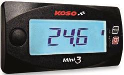 Koso north america mini 3 oil pressure gauge