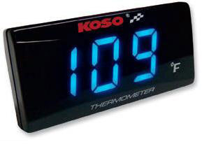 Koso north america super slim water temperature gauge