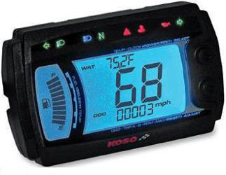 Koso north america xr-sr multi-function  electronic speedometer