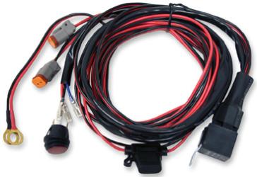 Rigid industries wire harness for dually and d2 led lights