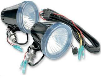 Trail tech dual hid sc4” light kit with harness