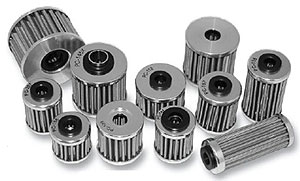 Flo stainless steel oil filters