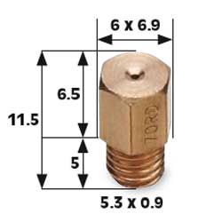 Ebc brakes a-bax precision mikuni-style main jets and main jet kits