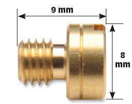 Mikuni genuine n100.604 slotted head main jets