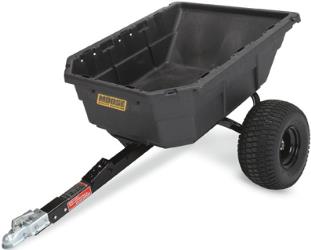 Moose utility division swivel dump trailer