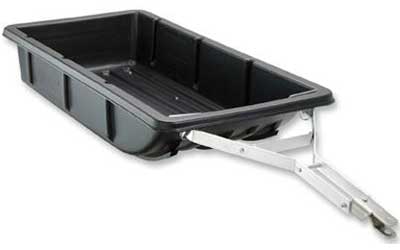 Moose utility division tub sled and tow bar