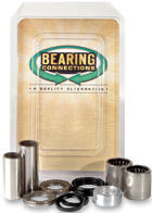 Bearing connections swingarm bearing kits