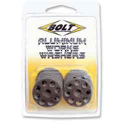 Bolt aluminum works washers