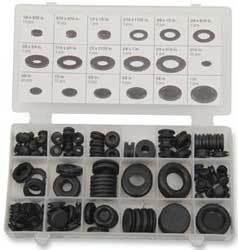 Performance tool rubber grommet and plug assortment